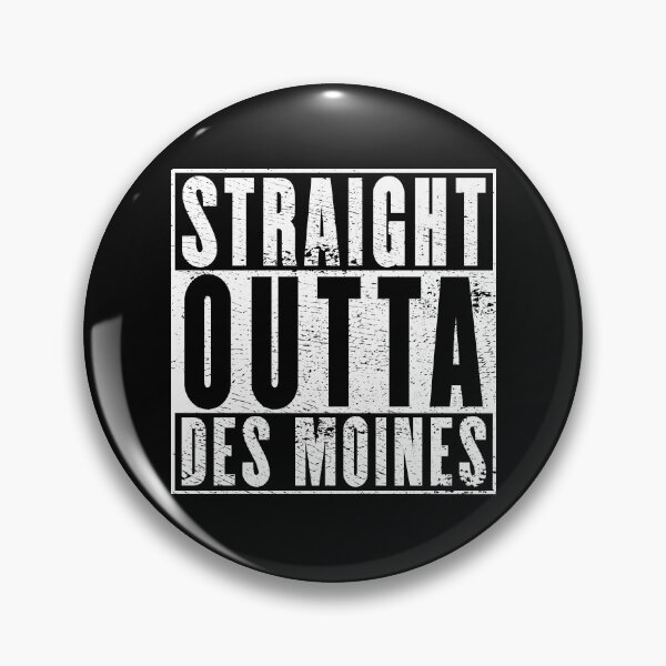 Item preview, Straight Outta Des Moines designed and sold by RandomStuffShop.