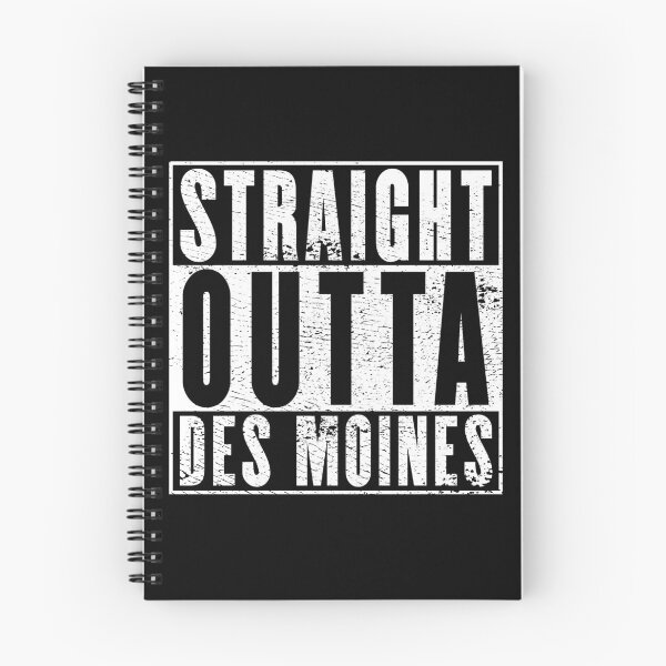 Item preview, Straight Outta Des Moines designed and sold by RandomStuffShop.
