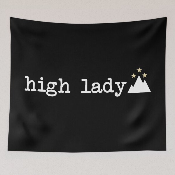 Item preview, High Lady - White Text Color designed and sold by Kat-Kreations.
