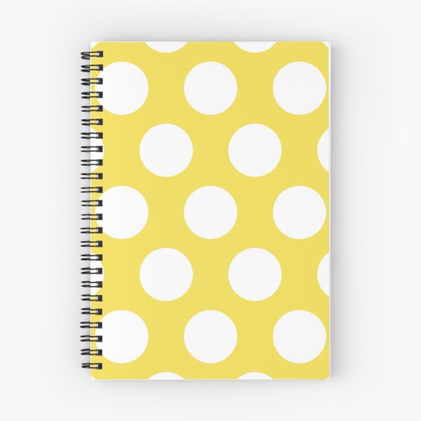 Item preview, Illuminating Yellow Pantone 2021 and white large polka dots designed and sold by Feeling Artsy.