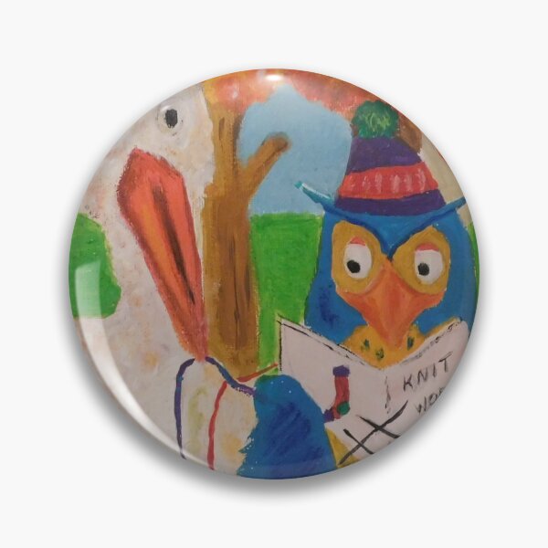 Item preview, Meneer de Uil leert het dierenbos breien designed and sold by Knopskaya.