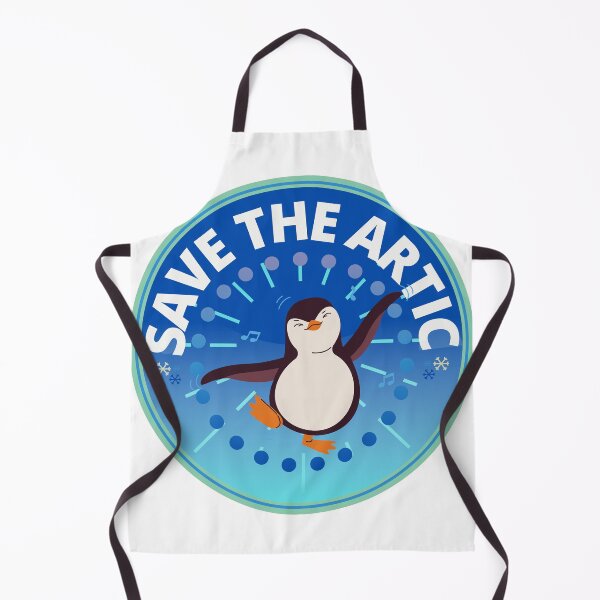 Item preview, Save the artic with penguin save the earth designed and sold by My-Queens-Store.