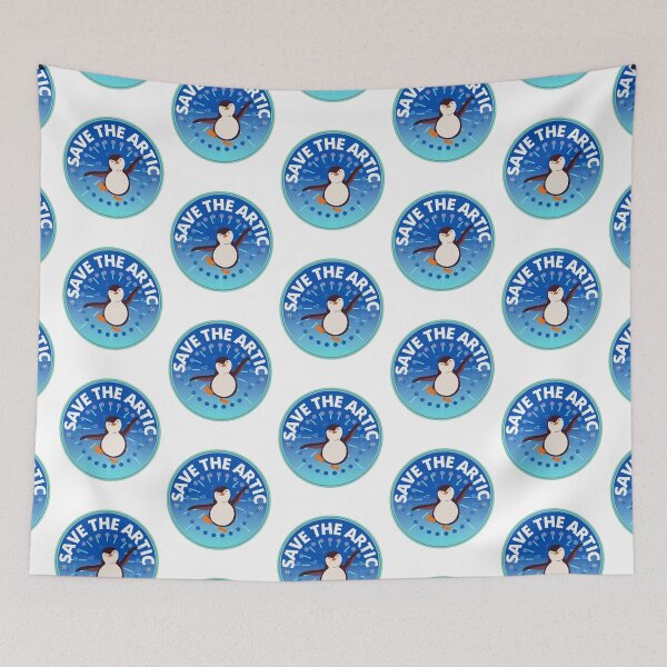 Item preview, Save the artic with penguin save the earth designed and sold by My-Queens-Store.