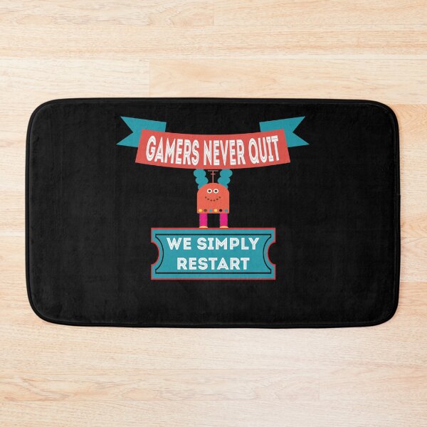 Item preview, Gamers never quit we simply restart funny designed and sold by vector-pro.