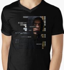 Elliot Alderson - Mr Robot Men's V-Neck T-Shirt