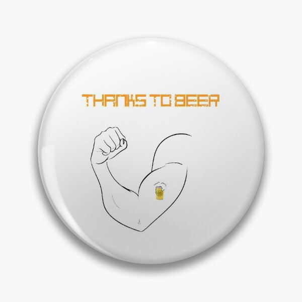 Item preview, Strong again thanks to beer. Note: This is funny message, not, in any case promotion of alcoholism. designed and sold by IVEKDESIGN.