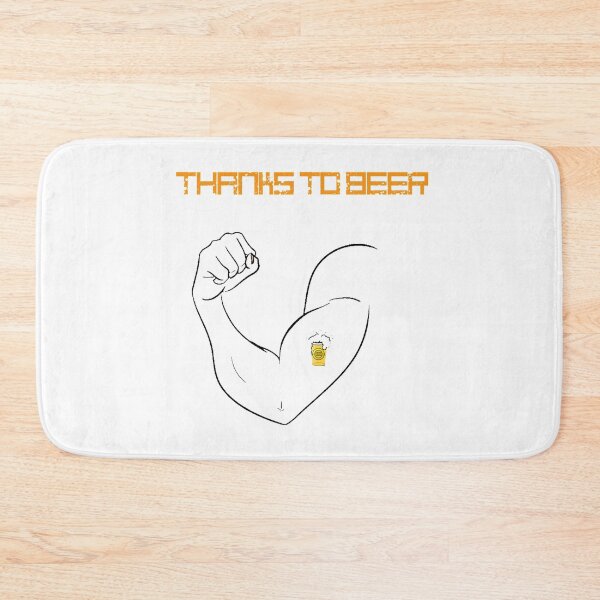 Item preview, Strong again thanks to beer. Note: This is funny message, not, in any case promotion of alcoholism. designed and sold by IVEKDESIGN.
