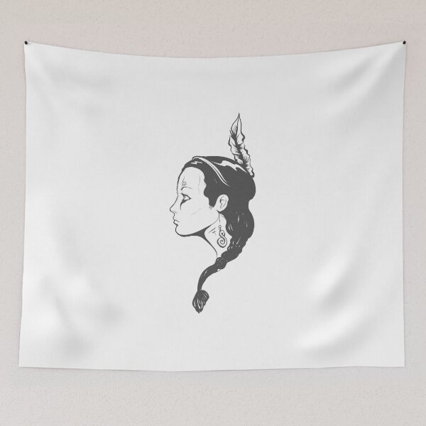 Item preview, Yoga Paisley Goddess Meditating designed and sold by salman4747.