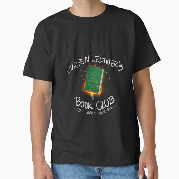 Vista previa del artículo con la obra «Logotipo del club de lectura de Jurgen Leitner», diseñado y vendido por katrinaasims.