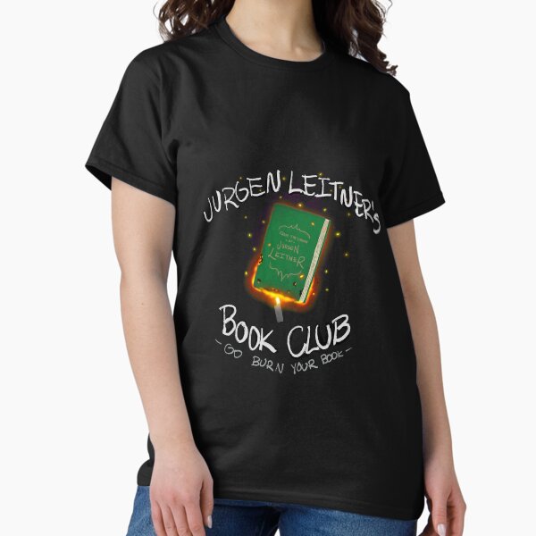 Vista previa del artículo con la obra «Logotipo del club de lectura de Jurgen Leitner», diseñado y vendido por katrinaasims.