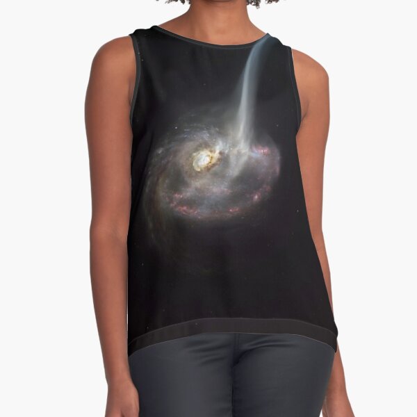 ALMA captures distant colliding galaxy dying out as it loses the ability to form stars Sleeveless Top