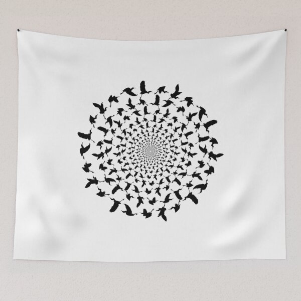 Item preview, Infinity of Birds designed and sold by OrganicCharm.
