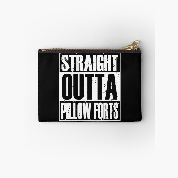 Item preview, Straight Outta Pillow Forts (B&W) designed and sold by MyRedBottom.