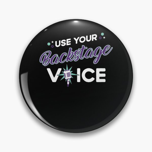 Artikelvorschau, Verwenden Sie Ihr Backstage Voice Theatre Quotes Broadway-Geschenk entworfen und verkauft von tomtomd.