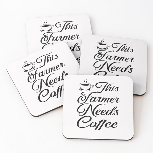 Item preview, Coffee funny saying farmer designed and sold by ElBeDesigns.