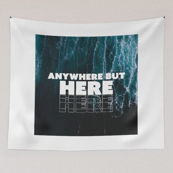 Item preview, Ocean, "Anywhere But Here" designed and sold by novaferngraphic.