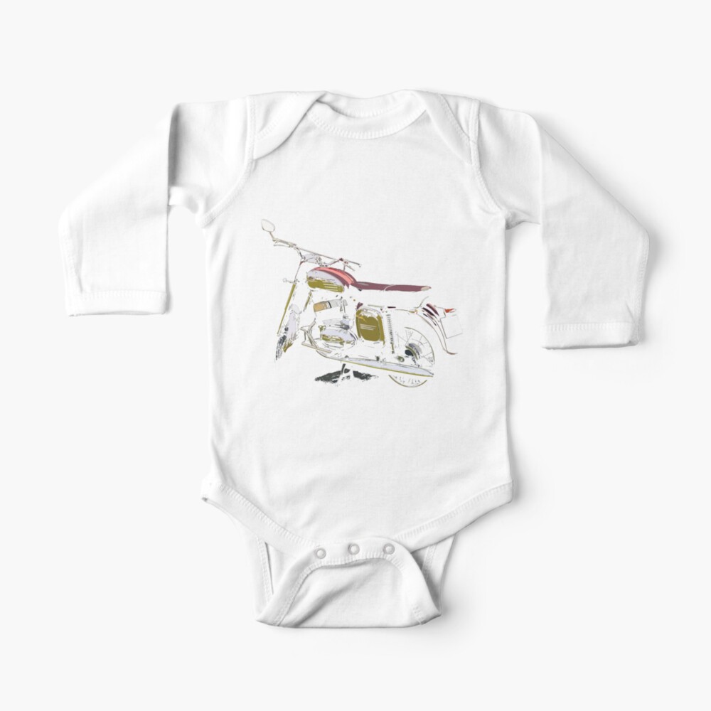 Jawa 350 Jawa 1957 Baby One Piece By Hottehue Redbubble