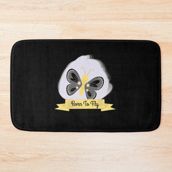 Item preview, Born To Fly, Black and Yellow Butterfly designed and sold by Life Is Beautiful.