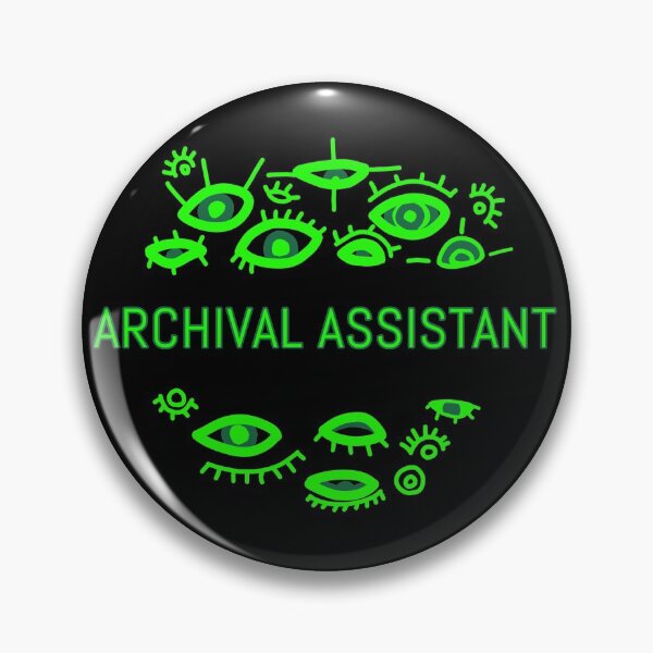 Item preview, Archival Assistant - MAG - All Seeing Eyes designed and sold by SedgeWren.