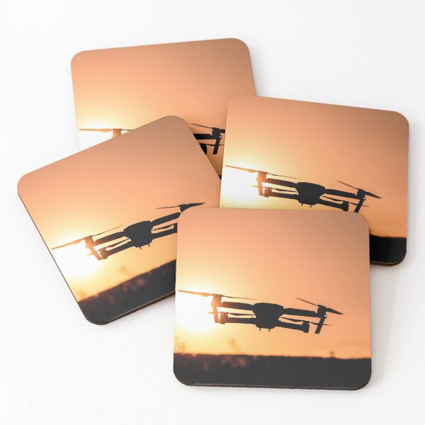 Item preview, Drone Flying Sunset (Quadrocopter) - Aerial Photographer designed and sold by liftdesign.