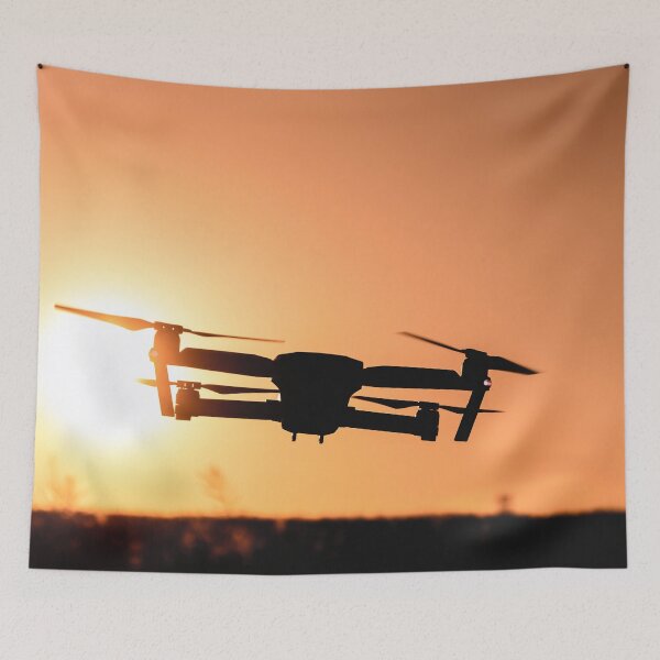 Item preview, Drone Flying Sunset (Quadrocopter) - Aerial Photographer designed and sold by liftdesign.