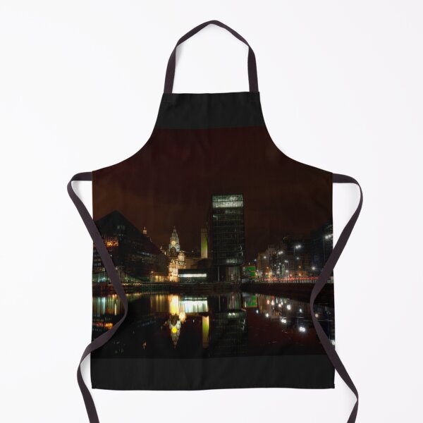 Item preview, Liverpool docks at night designed and sold by bcash.