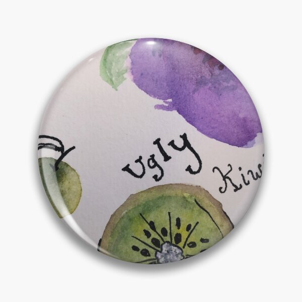 Item preview, aquarelle abstract kiwi with fruits and flowers designed and sold by SherryIlyaev.