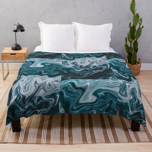 Item preview, Blue Shadow Marble designed and sold by Zahranstore22.