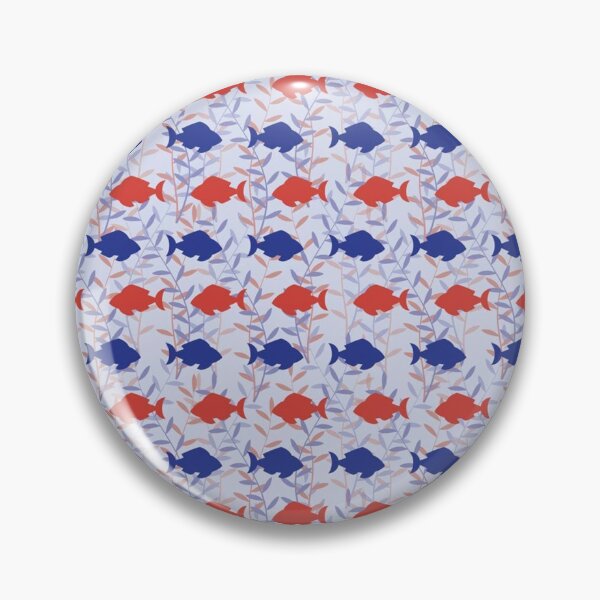 Aperçu de l'œuvre Modèle sans couture de poissons et plantes aquatiques - fond sous-marin créée et vendue par TheWorkplace.