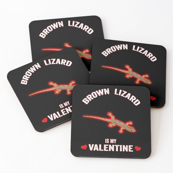 Item preview, Brown Lizard Is My Valentine Funny Valentine's Day gift for Brown Lizard lover- valentin day amazing gift for women men and kids designed and sold by FamousShirts.