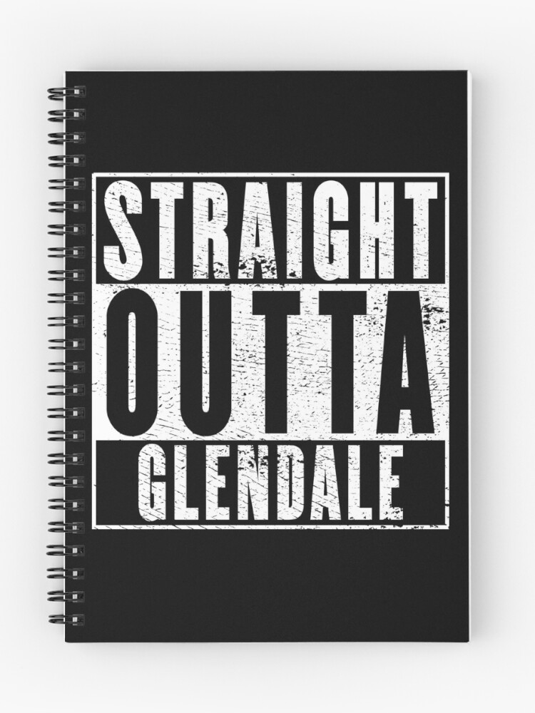 Thumbnail 1 of 3, Journal, Straight Outta Glendale designed and sold by RandomStuffShop.