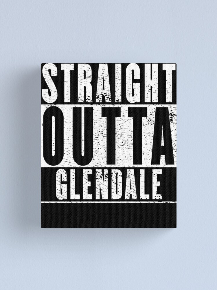 Imagen 1 de 3, Lienzo con la obra Directamente de Glendale, diseñada y vendida por RandomStuffShop.