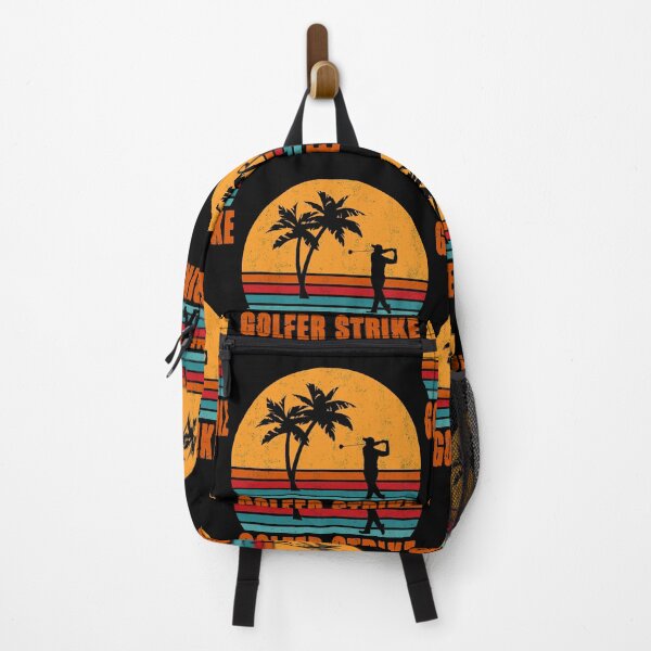 Item preview, Sunset Golfer Strike Retro designed and sold by Qudkin.
