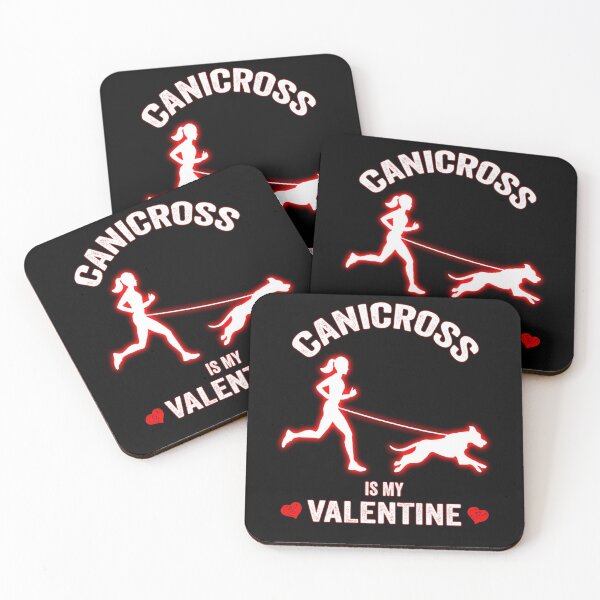 Item preview, Canicross Is My Valentine Funny Valentine's Day gift for Canicross lover- amazing  Valentine's day gift for women men and kids designed and sold by FamousShirts.