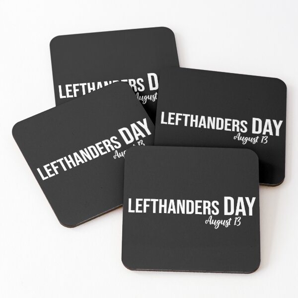 Item preview, Lefthanders day August 13 designed and sold by Dinashop.