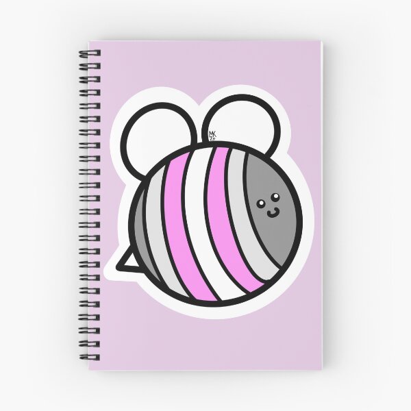 Item preview, Bee Yourself! Demigirl Pride Bumblebee designed and sold by Mickey Kyan.