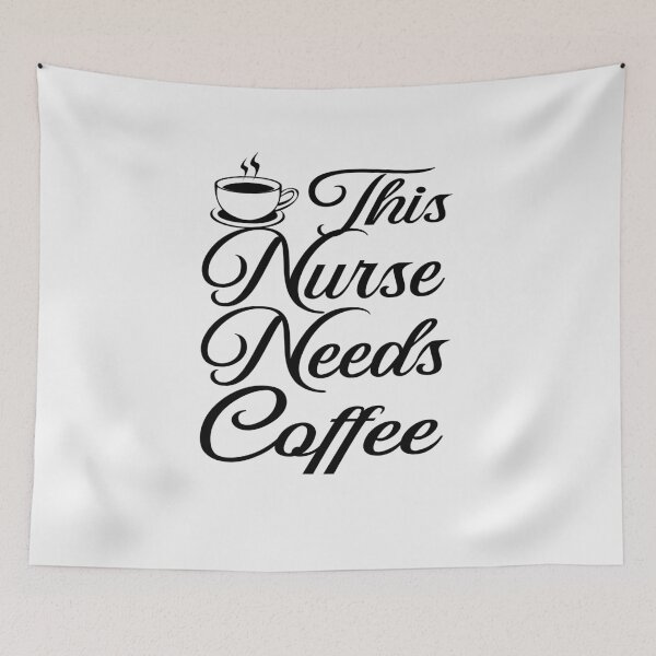 Item preview, Coffee nurse designed and sold by ElBeDesigns.