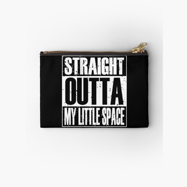Item preview, Straight Outta My Little Space (B&W) designed and sold by MyRedBottom.