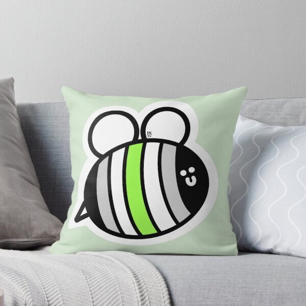 Item preview, Bee Yourself! Agender Pride Bumblebee designed and sold by Mickey Kyan.