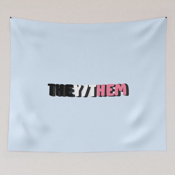 Item preview, Femaric Pride Flag They/Them Pronoun designed and sold by EuropaPrints.