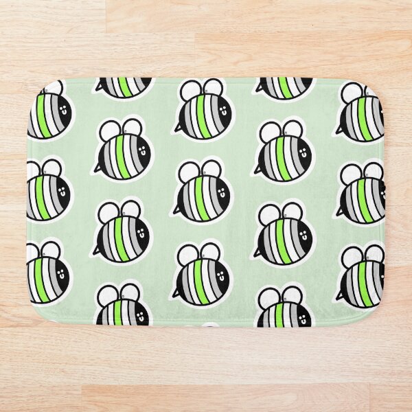 Item preview, Bee Yourself! Agender Pride Bumblebee designed and sold by Mickey Kyan.