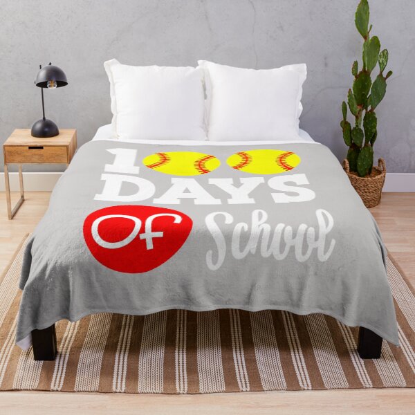 Item preview, 100 Days Of School Baseball, 100 Days Smarter designed and sold by GINIART.