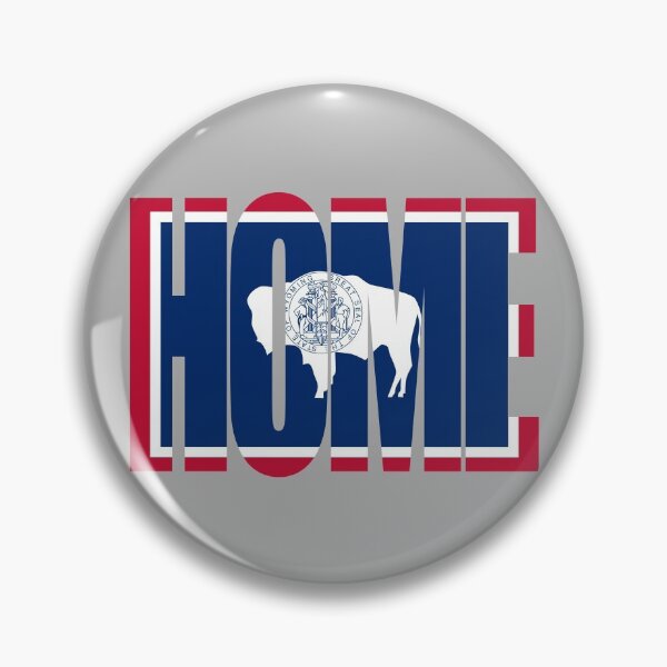 Item preview, Wyoming Home - State Flag designed and sold by DonDota.