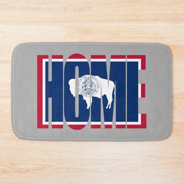 Item preview, Wyoming Home - State Flag designed and sold by DonDota.
