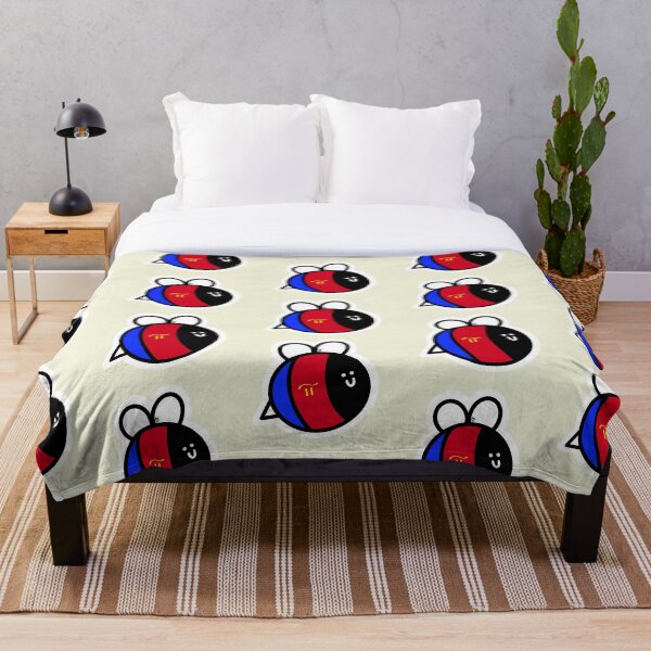 Item preview, Bee Yourself! Polyamory Pride Bumblebee designed and sold by Mickey Kyan.
