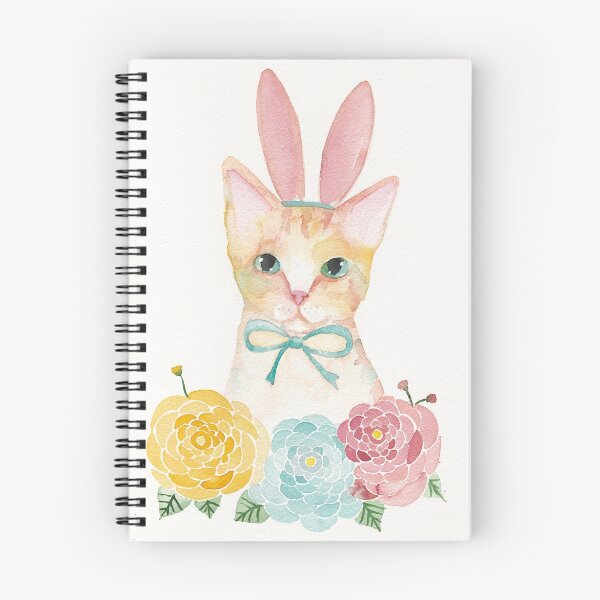 Item preview, Happy Easter from the Cat designed and sold by KilkennyCat Art.