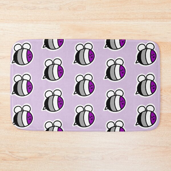 Item preview, Bee Yourself! Asexual Pride Bumblebee designed and sold by Mickey Kyan.