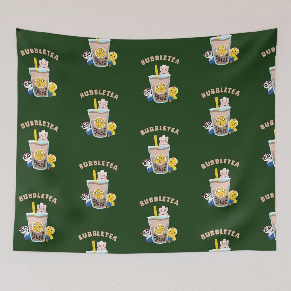 Item preview, Green Tea Boba and Taro And Milk Tea designed and sold by Life Is Beautiful.