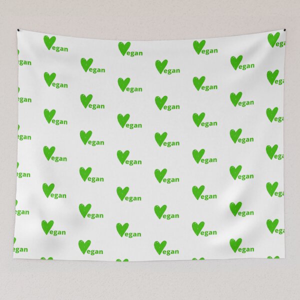 Item preview, Vegan Heart Green designed and sold by WhimsicaliTee.