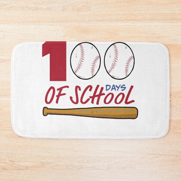 Item preview, 100 Days Of School Baseball, 100 Days Smarter designed and sold by GINIART.